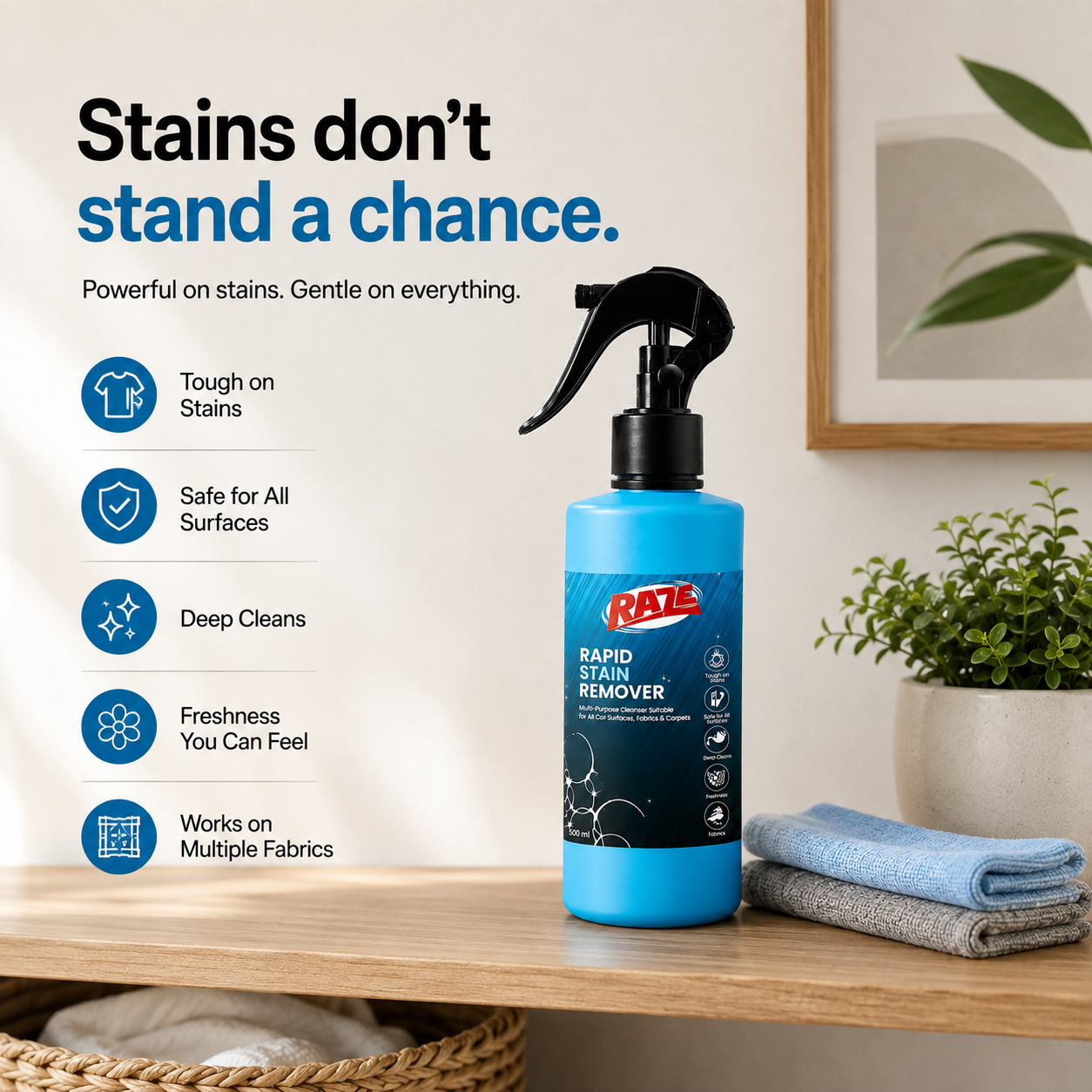 Raze Rapid Stain Remover
